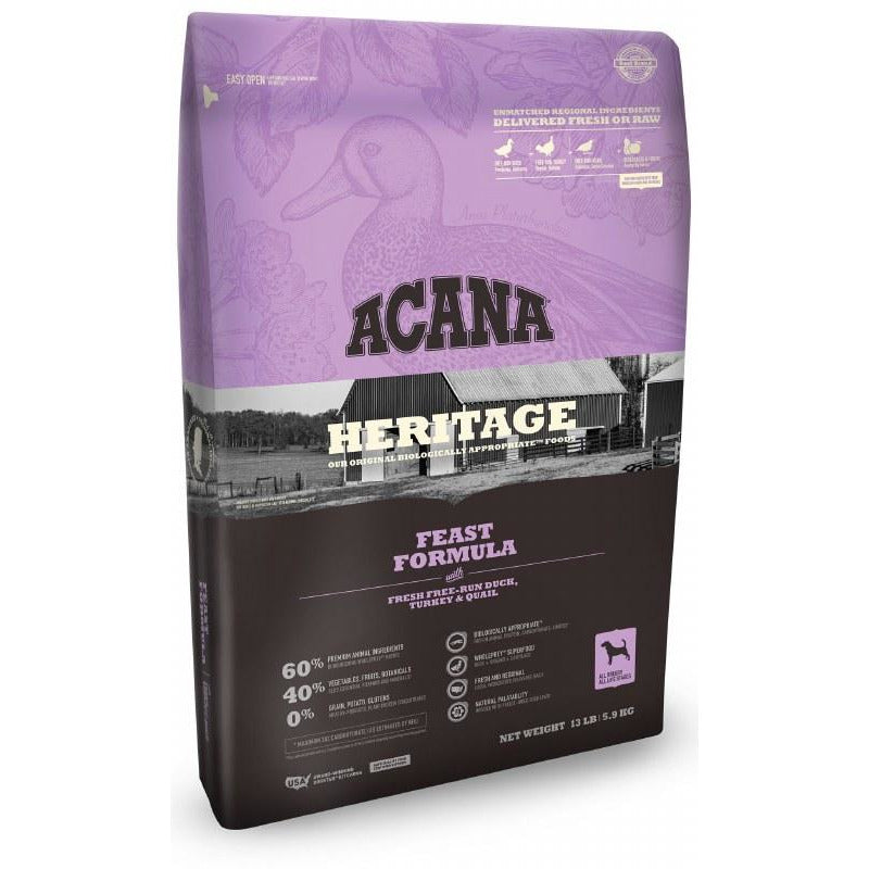 Acana Heritage - Feast - Dry Dog Food
