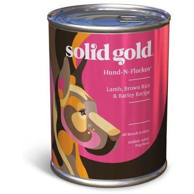 Solid Gold - Hund-N-Flocken Lamb, Brown Rice, & Barley - Canned Dog Food - 13.2 oz., Case of 12