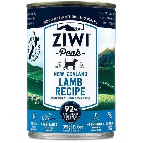 Ziwi Peak - Lamb Recipe - Canned Dog Food - 13.75 Oz., Case of 12
