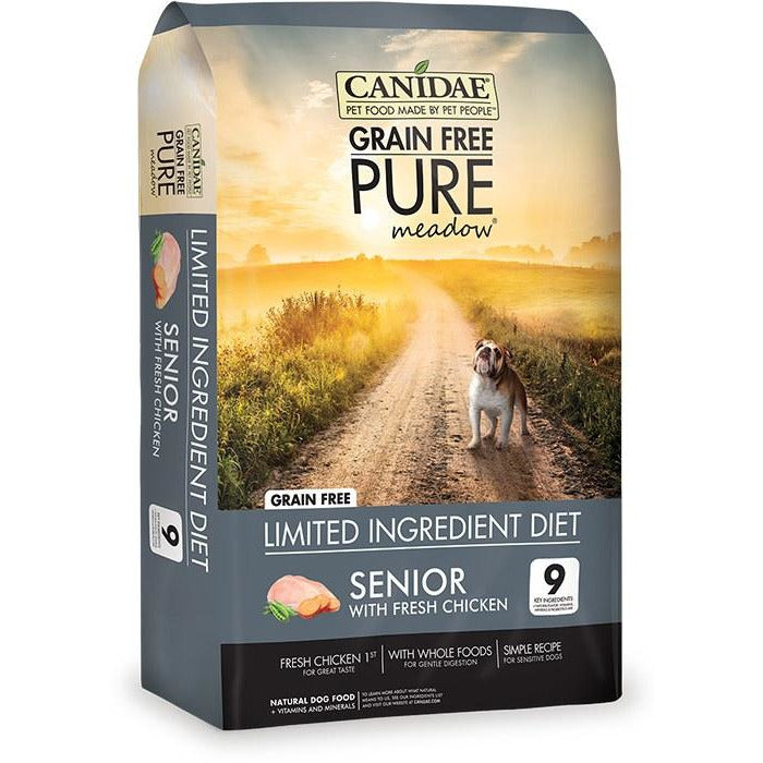 Canidae Grain Free - Pure Meadow Senior With Fresh Chicken - Dry Dog Food