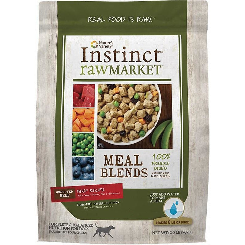 Nature's Variety Market Blends Beef Freeze Dried Dog Food