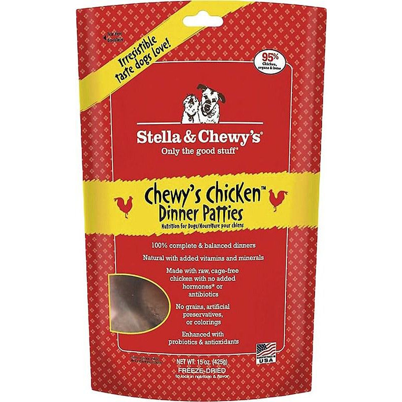 Stella and Chewy's Chewy's Chicken Dinner Patties Freeze Dried Dog Food