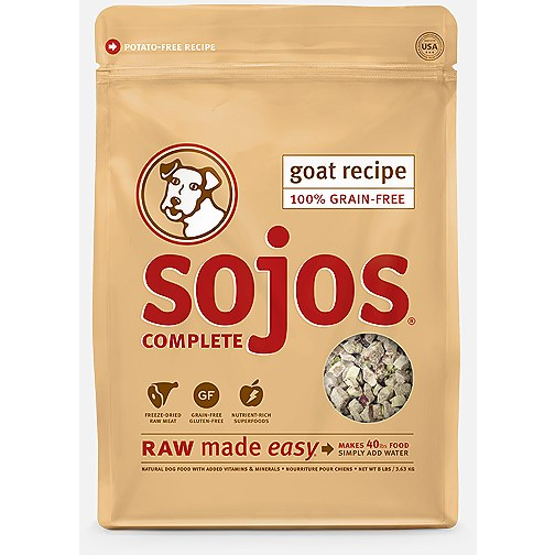 Sojos Complete Goat Freeze Dried Dog Food