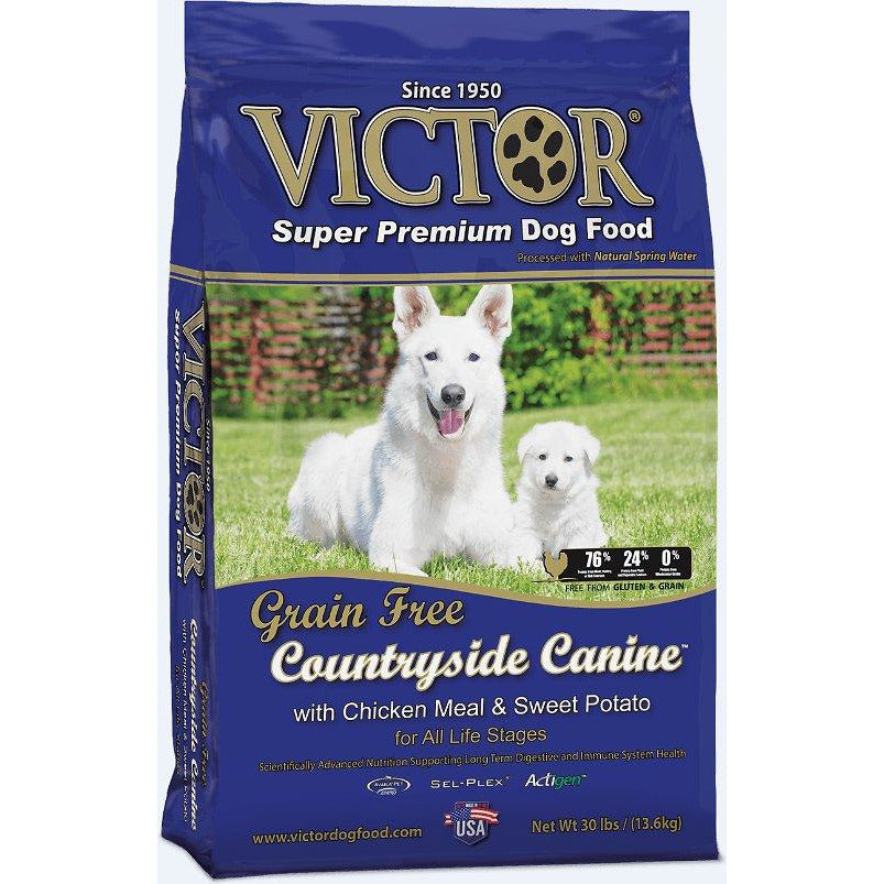 Victor Grain Free Countryside Canine Chicken Meal Sweet Potato Dry D Woof Gang Bakery Grooming