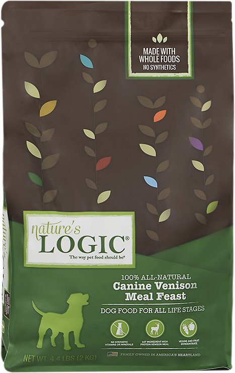 Nature's Logic Canine Venison Meal Feast All Life Stages Dry Dog Food