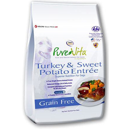 PureVita Grain Free Turkey & Sweet Potato Formula