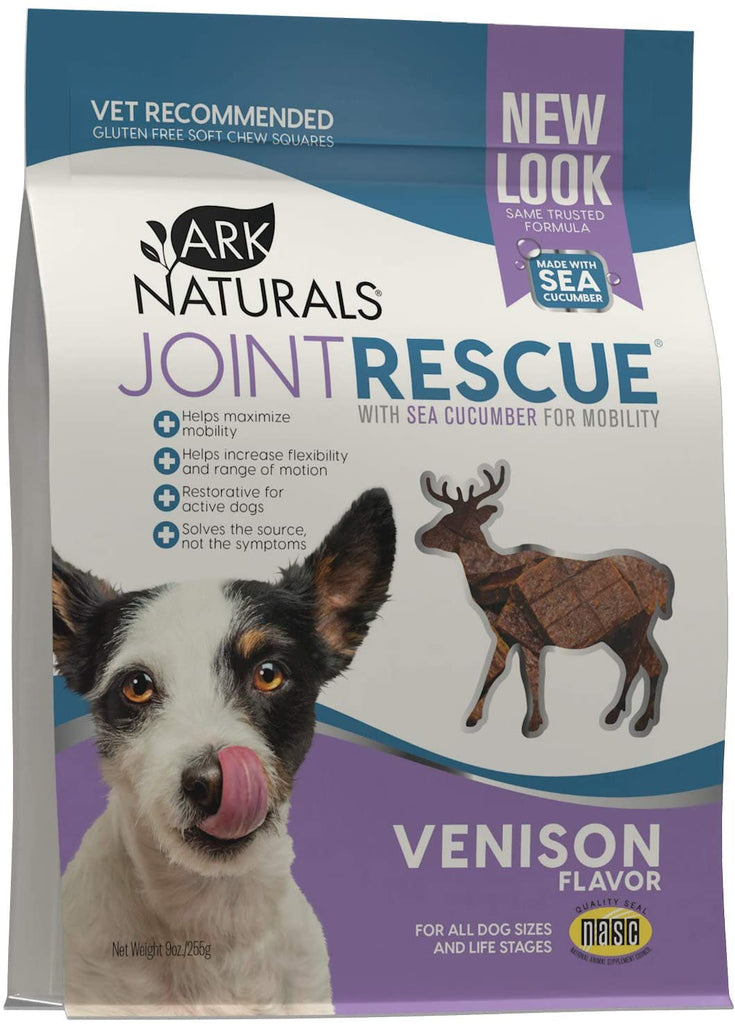 Ark Naturals Sea Mobility Joint Rescue Dog Treats - Venison