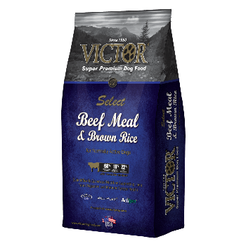 Victor beef and rice dog food best sale