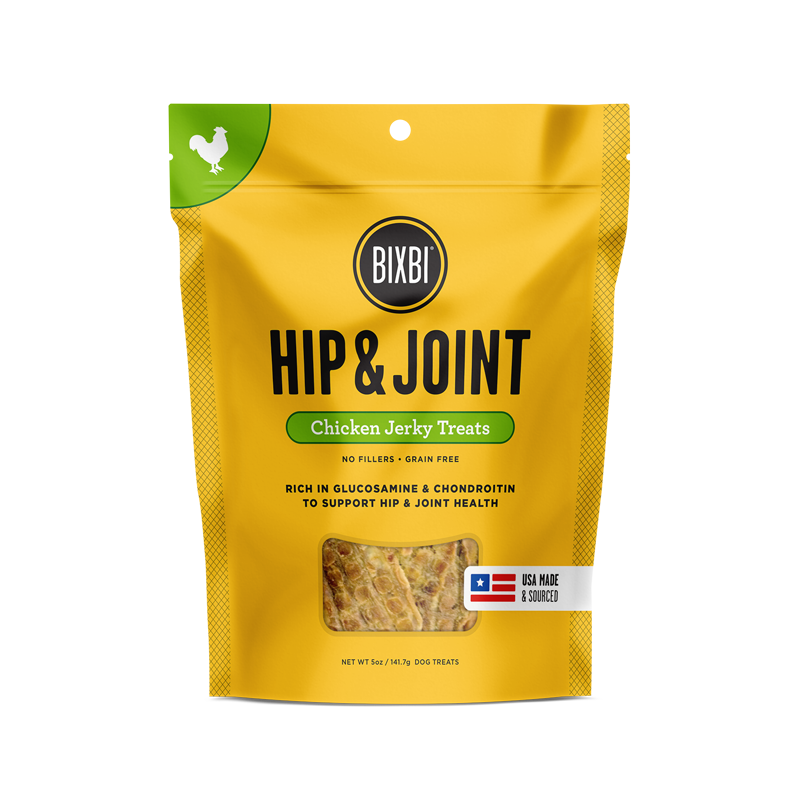 Bixbi Hip & Joint Jerky Treats 5 oz. - Chicken