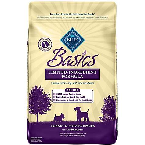 Blue buffalo senior outlet large breed dog food