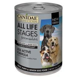 Canidae Life Stages - Platinum Formula With Chicken, Lamb, & Fish - Canned Dog Food - 13 oz., Case of 12
