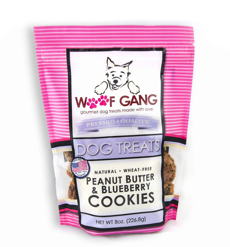 Woof Gang Peanut Butter & Blueberry Cookies