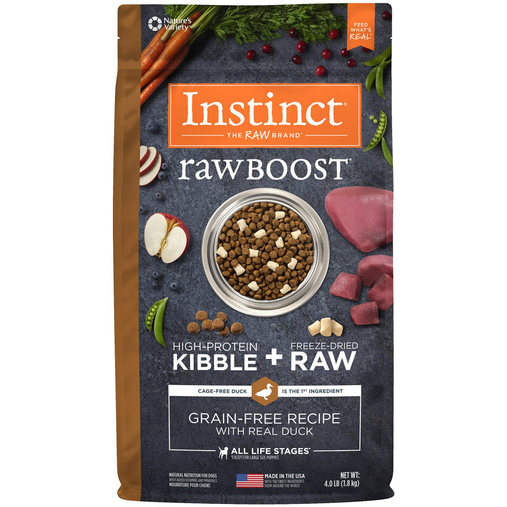 Nature's Variety Instinct® Raw Boost® Grain-Free Recipe with Real Duck