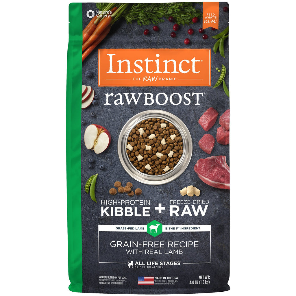 Nature's Variety Instinct® Raw Boost® Grain-Free Recipe with Real Lamb