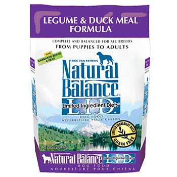 Natural balance limited ingredient duck best sale