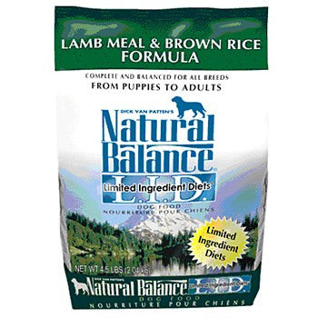 Natural Balance Lamb and Brown Rice