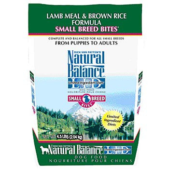 Natural Balance Lamb and Brown Rice Small Bites