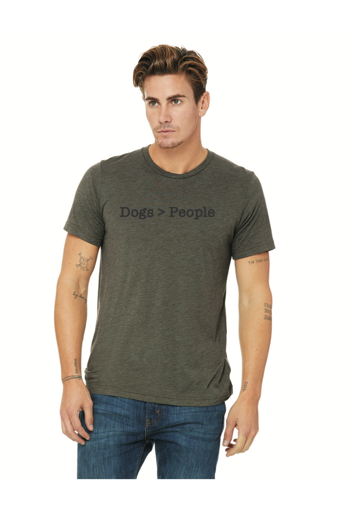 Dogs > People T-Shirt - Unisex