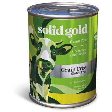 Solid Gold Green Cow Green Beef Tripe Canned Dog Food 13.2
