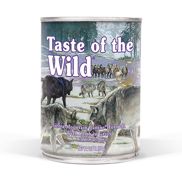 Taste of the new arrivals wild lamb dog food