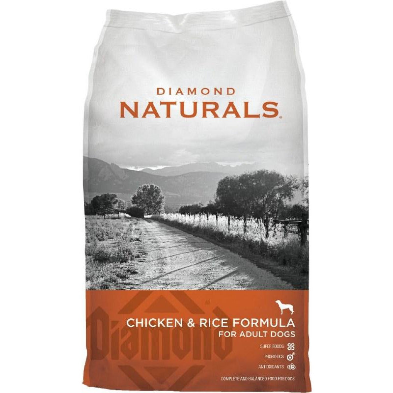 Diamond Naturals - Chicken & Rice - Dry Dog Food - 40 Lb