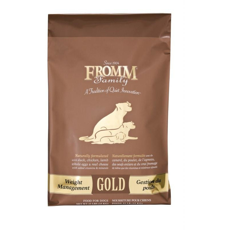 Fromm Gold Weight Management Dry Dog Food Woof Gang Bakery