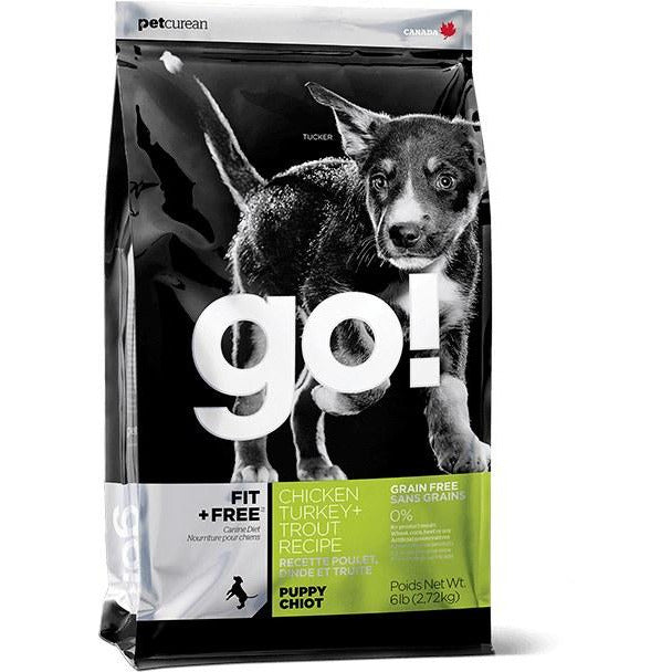 Go! Fit + Free - Puppy Chicken, Turkey And Trout Recipe - Dry Dog Food