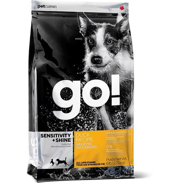 Go! Sensitivity + Shine - Duck Recipe - Dry Dog Food