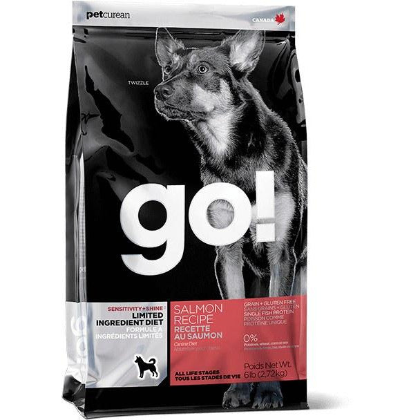 Go! Sensitivity + Shine - Limited Ingredient Salmon Recipe - Dry Dog Food