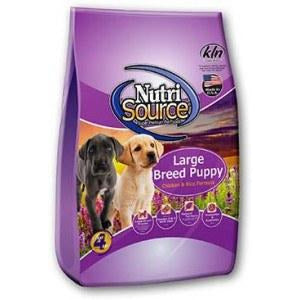 Nutrisource - Large Breed Puppy Chicken & Rice - Dry Dog Food - 30 lb