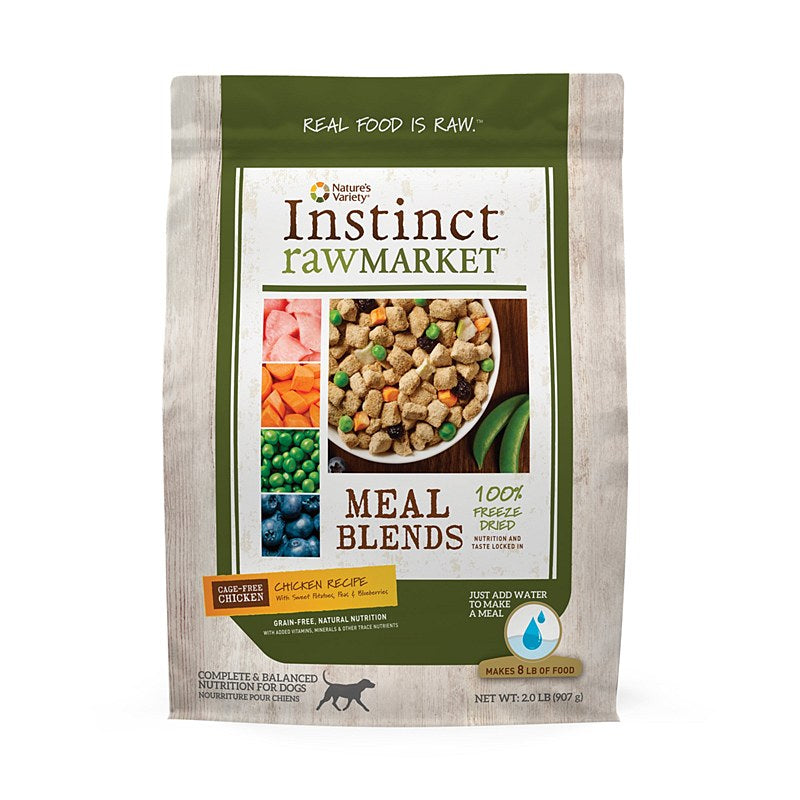 Nature's Variety Market Blends Chicken Freeze Dried Dog Food