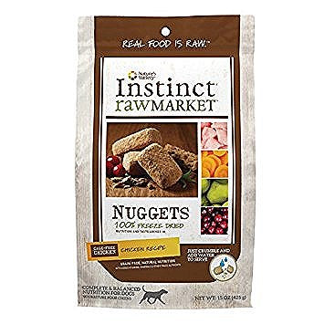Nature's Variety Market Nuggets Chicken Freeze Dried Dog Food