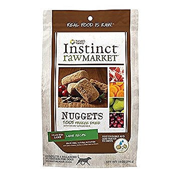 Nature's Variety Market Nuggets Lamb Freeze Dried Dog Food