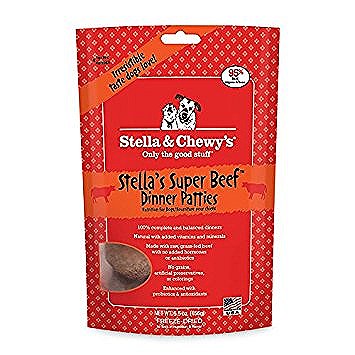 Stella & Chewy's Stella's Super Beef Freeze-Dried Dinner Patties Dog Food