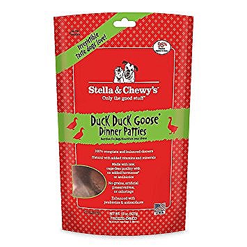 Stella and Chewy's Duck Duck Goose Dinner Patties Freeze Dried Dog