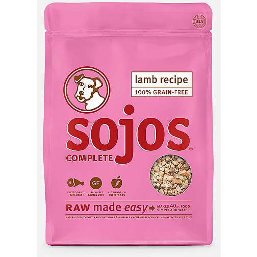 Sojos Complete Lamb Freeze Dried Dog Food - 2 lb